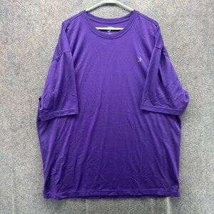 Reel Legends Shirt Mens 2XL Purple Lightweight Tagless Performance Tee Top